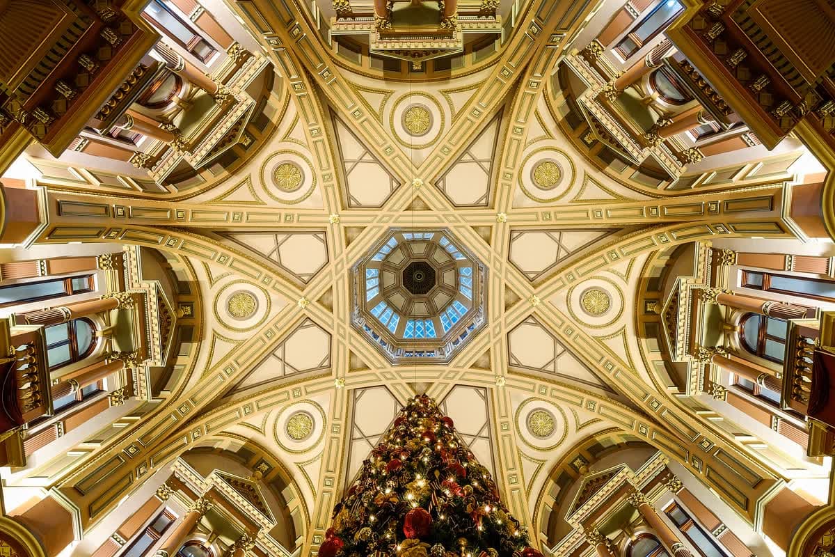 The copper dome at 333 Collins Street, Melbourne, where EMC Australia has its office.